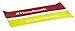 THERABAND Resistance Band Loop Set, Professional Latex Mini Band, Lower Pilates, Yoga, Stretching, Physical Therapy, Strength Training no Weights, 12 Inch, Yellow & Red & Green, Beginner Set