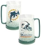 Miami Dolphins NFL Crystal Freezer Mug