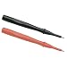 Fluke TP38 2 Piece Slim Reach Insulated Test Probe Set with Stainless Steel Tip, 1000V Voltage, 10A Current