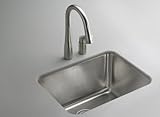 21 Undertone Undercounter utility sink: Stainless