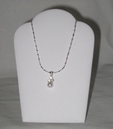 Black & White Jewelry Display Set 7 Pieces New