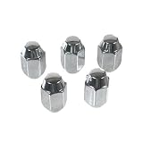 CHROME LUG NUTS, 12 MM, SET OF 5, FOR STOCK VW WHEELS 