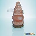 Himalayan Rock Salt Lamps Pine Shape 6~8 Lbs