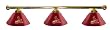 St. Louis Cardinals Pool Table Light - Brass Bar