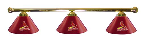 St. Louis Cardinals Pool Table Light - Brass Bar