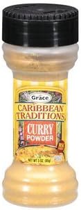 Grace Carribean Traditions Curry Powder, Original - 3 Oz