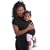 Moby Wrap Original 100% Cotton Solid Baby Carrier, Black