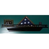 (SH-16) 30 Floating Gallery Rail Ledge Shelf 5.5 Deep, Solid Wood, Mounts using hidden fasteners! by 