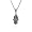 Stainless Steel Hamsa Pendant, 24 inches