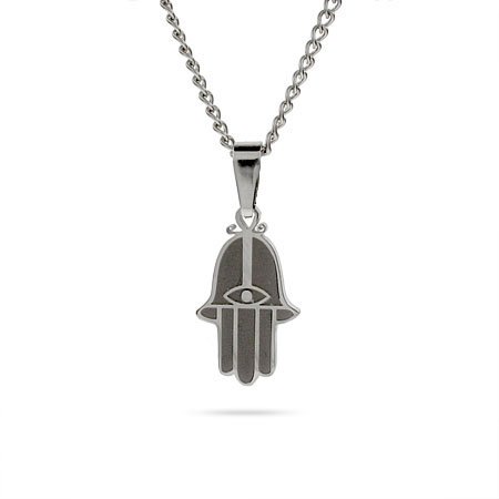 Stainless Steel Hamsa Pendant