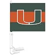 Miami Hurricanes NCAA Car Flag (11.75x14.5) by Wincraft