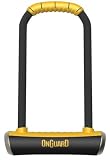 OnGuard Shackle Gold Standard Sold Secure Rated Bike Lock -2013 (Pitbull (14mm thick UltraSteel), 115 x 292mm)