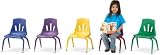 Product details for Jonti-Craft 8120JC1008 Berries Plastic Chair with Powder Coated Legs - 10 Inch Height - Red