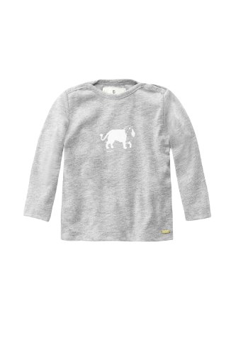 Bellybutton Baby - Jungen Hemd 1004000-70300, Gr. 56, Grau (light grey m&eacute;lange) Preisvergleich