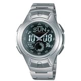 Casio Men's AQ160WD-1BV Ana-Digi Electro-Luminescent Sport Watch