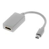 Buy Mini DisplayPort to HDMI Female Adapter Cable for Apple Macbook, Macbook Pro...