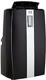 Danby Premiere DPAC12011BL 12,000 BTU Portable Air Conditioner with 500 sq. ft. Cooling Area, 54 Pint Dehumidifier, 3 Fan Speeds, Auto On/Off, Electronic Controls and Integrated Remote: Black