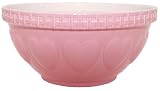 from mason cash Mason Cash Large Pink Hearts Mixing Bowl