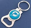 Miami Dolphins Bottle Opener Keychain