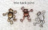 Dancing Frogs Pewter Pins JJ Jonette