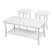 Gable 3-pc. Occasional Table Set - White