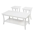 Gable 3-pc. Occasional Table Set - White