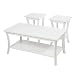Gable 3-pc. Occasional Table Set - White