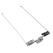17" LCD Screen Pair of Hinges for Laptop Notebook HP Pavilion DV9000 DV9100 DV9200 DV9300 DV9400 DV9500 DV9600 DV9700 Series Compatible with AT9A-SZS-R, 3KAT9HATP05, AT9A-SZS-L, 3KAT9HATP06, AT9A-SZS-R, 3KAT9HATP21, AT9A-SZS-L, 3KAT9HATP22, 432963-001, 3JAT9HATP21 HINGE-L (JAR) 3KAT9HATP22 HINGE-R (JAR)(Left & Right)