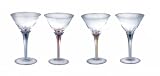 Martini Glass Set of 4 - Color Stem