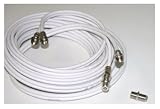 HDinterconnects 3m WF65 White Twin Extension kit for adding 3 metres extra to your existing Sky+ SkyHD, Freesat HD installation. Move the TV to another part of the room etc. for Sky+ SkyHD, Freesat Foxsat HD PVR ver