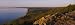 Headland over a Bay, Hano, Stenshuvud, Scania, Sweden Photographic Poster Print by Panoramic Images, 120x40