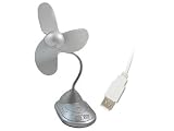 iTALKonline Goose Neck USB Fan for PC, Laptop, Mac etc