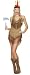 Apparel : Sexy Suede Indian Halter Dress for Halloween Costume