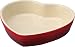 Le Creuset ハート・ディッシュ M レッド