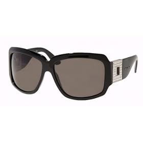 AUTHENTIC BVLGARI SUNGLASSES BV 8018B BLACK 8018 501 87