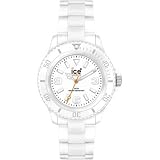 Ice Watch - CL.WE.U.P.09 - Montre Mixte - Quartz Analogique - Cadran Blanc - Bracelet Plastique Blanc - Moyen Mod�lepar ICE-Watch