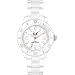 Ice Watch - CL.WE.U.P.09 - Montre Mixte - Quartz Analogique - Cadran Blanc - Bracelet Plastique Blanc - Moyen Mod�le