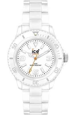 Ice-Watch Unisex CL.WE.U.P.09 Classic Collection White Plastic Watch