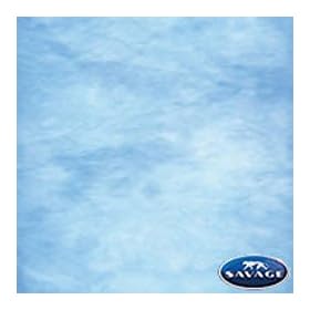 9' x 20' Canvas Infinity Hand Painted Background (Blue Skies)