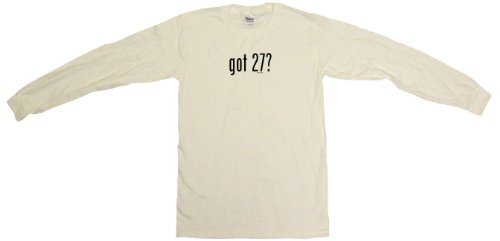 got 27? Men's Sweat Shirt XXXL-White