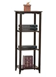 Linon Home Decor 64008C150-01KD Espresso Media Center