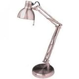 Studio Poise Hobby 35W Desk Lamp in Brushed Chrome