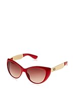 Guess Gafas de Sol GU7372 (56 mm) Rojo Oscuro