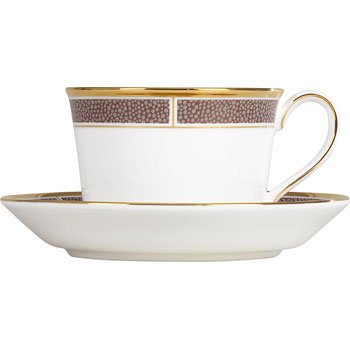 Wedgwood - Shagreen Cocoa, Tea Saucer
