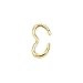 Beadalon Gold Plated Small Quick Link Figure 8 Connectors 6mm Long (65 Pcs)