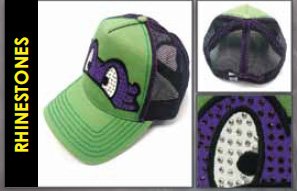  TMNT Teenage Mutant Ninja Turtles Rhinestones Donnie Donatello Juniors Hat