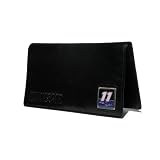 Denny Hamlin #11 NASCAR Leather Checkbook Cover - Black
