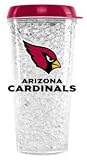 NFL Arizona Duck House Crystal Tumbler with Straw