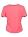 PERSUN Women's Cotton Short Sleeve Cropped Top Ringer T-shirt