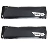 COSMOS &Acirc;&reg; 2 PCS Black cotton sports basketball headband / sweatband head sweat band/brace